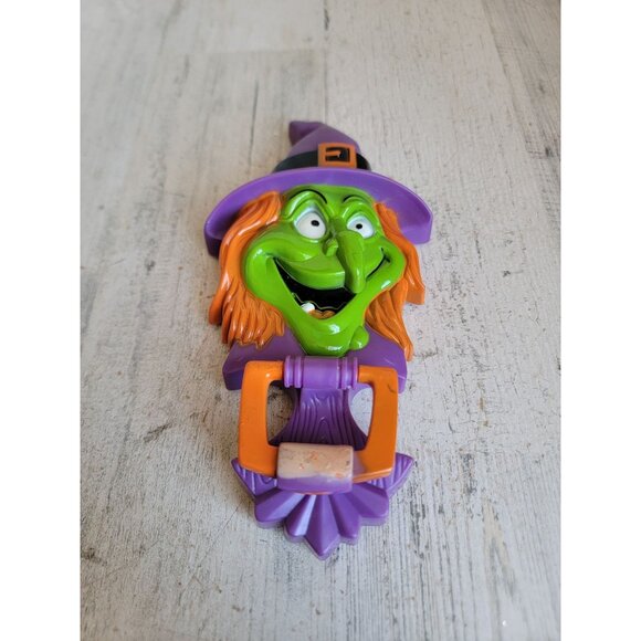 Vintage talking Halloween witch doorbell knocker home decor prop - Picture 1 of 8